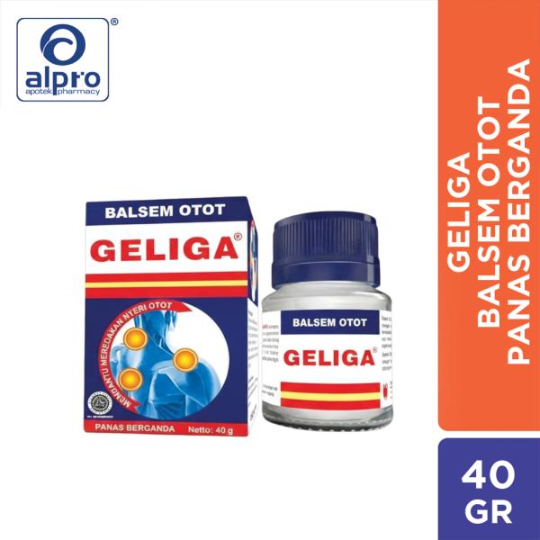 Balsem Otot Geliga 40G Meredakan Pegal Dan Nyeri Otot